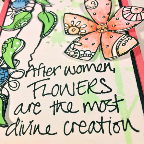 PaperArtsy - JOFY 59 - Rubber Cling Mounted Stamp Set