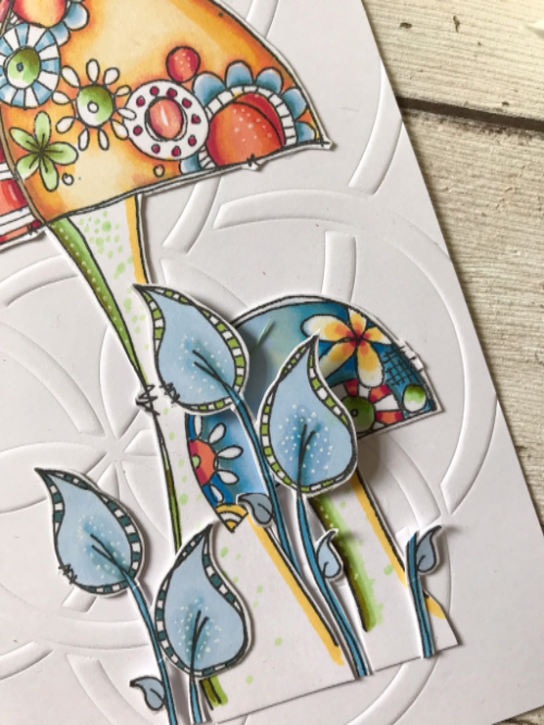 PaperArtsy - JOFY 61 - Rubber Cling Mounted Stamp Set