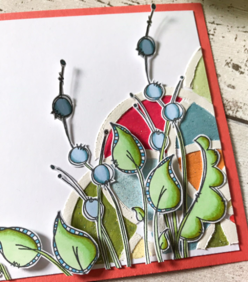 PaperArtsy - JOFY 61 - Rubber Cling Mounted Stamp Set