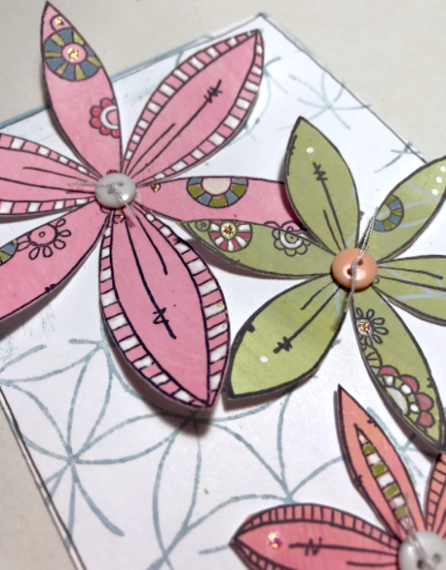 PaperArtsy - JOFY 62 - Rubber Cling Mounted Stamp Set