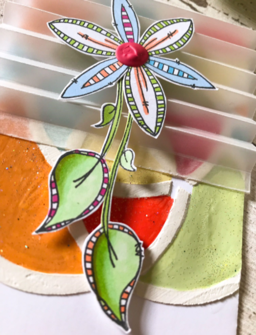 PaperArtsy - JOFY 62 - Rubber Cling Mounted Stamp Set