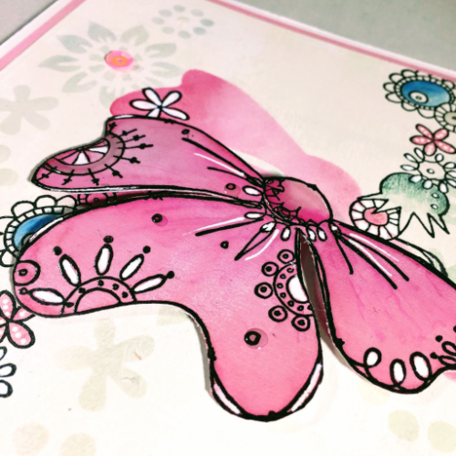 PaperArtsy - JOFY 64 - Rubber Cling Mounted Stamp Set