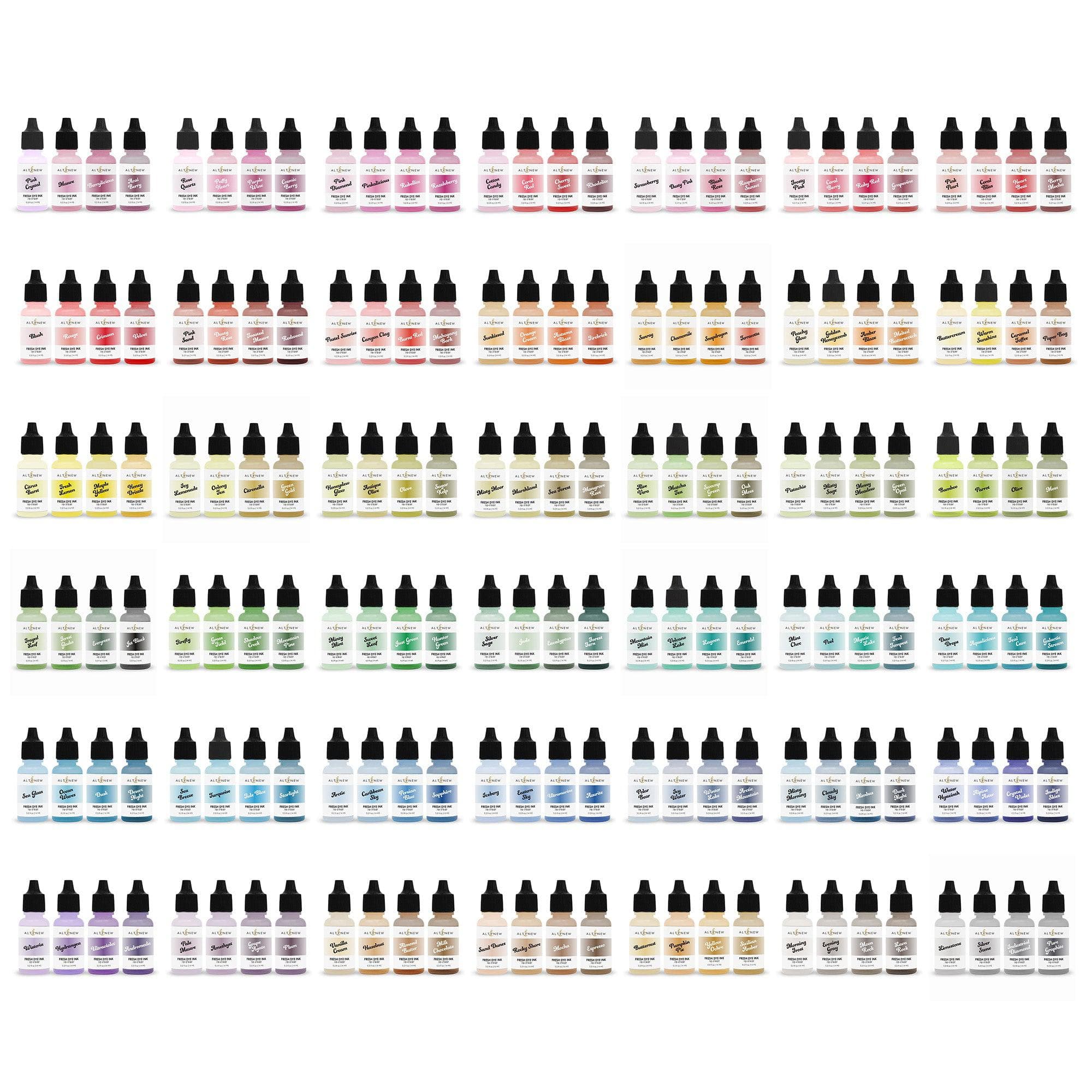 Ultimate 168-Color Fresh Dye Ink Reinker Bundle