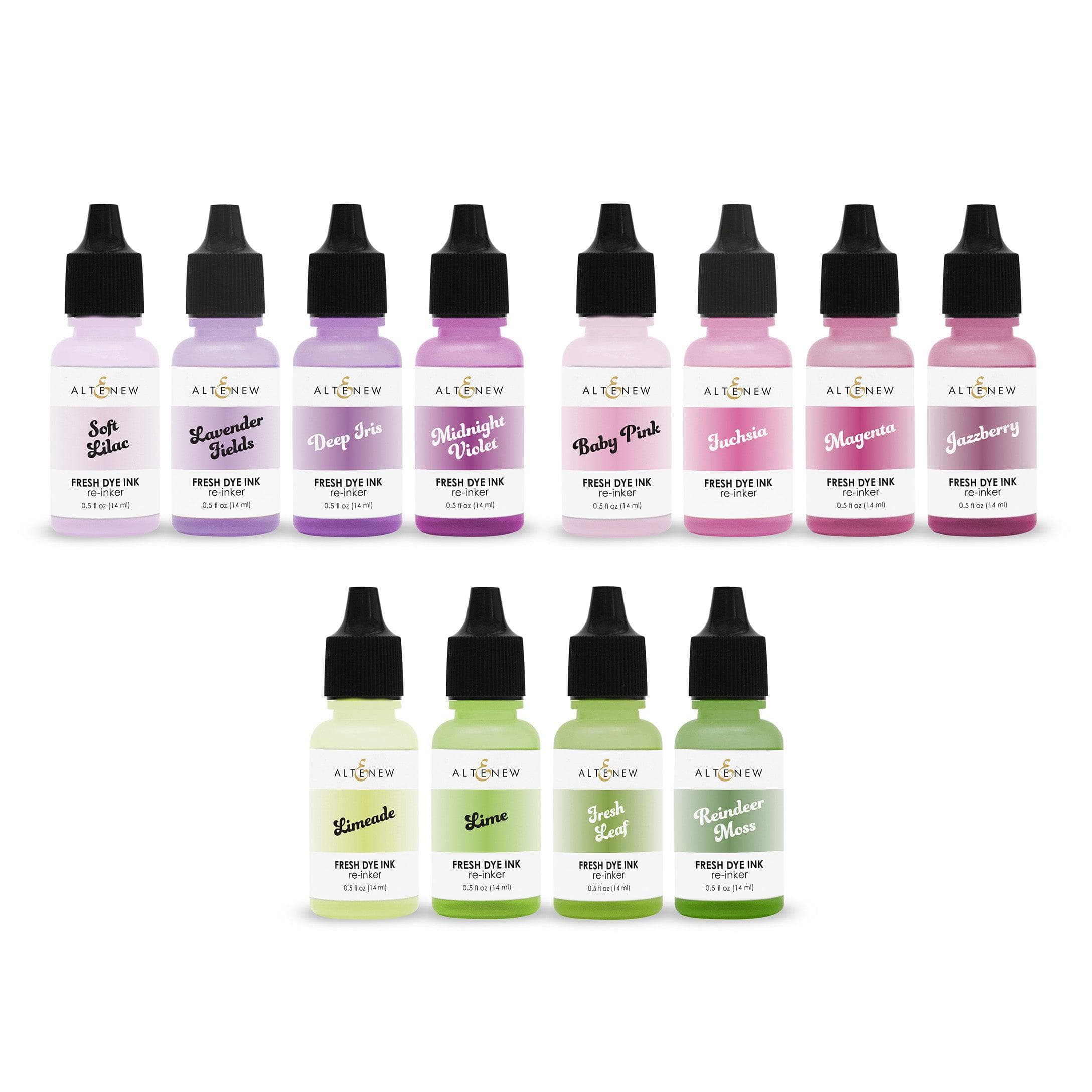 Spectacular Spectrum Fresh Dye Ink Reinker Bundle